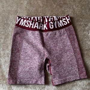 Gymshark flex shorts claret red marl